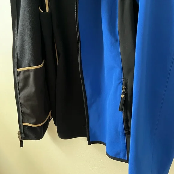 Noble Outfitters Equestrian Riding Jacket Dressage Trail Riding Royal Blue XL - Picture 9 of 15